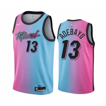 Maillot Basket Miami Heat Bam Adebayo 13 2020-21 City Edition Swingman - Homme